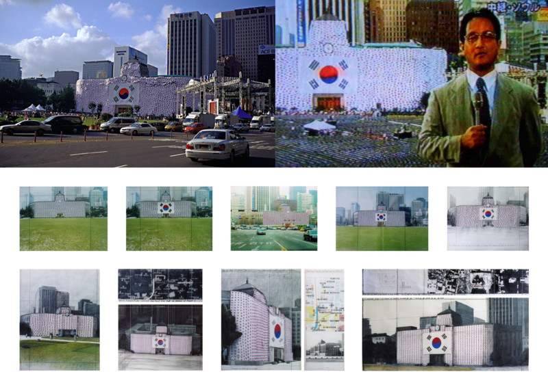 《太極旗を翻して,Project for Seol City Hall,ROK》
